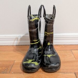 Kids Light-Up Rain Boots Size 9